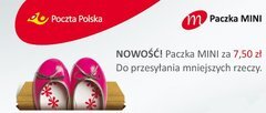 Książki, płyty, małe kosmetyki – wszystko to wyślesz w Paczce MINI nowe produkty/usługi, transport - Poczta Polska wprowadza nową usługę skrojoną dla potrzeb klientów kupujących niewielkie przedmioty w sieci (płyty DVD, CD, książki czy kosmetyki o masie nie przekraczającej 2 kg). Paczka MINI z gwarantowanym terminem doręczenia, jest odpowiedzią na zapotrzebowanie rynku e-commerce.