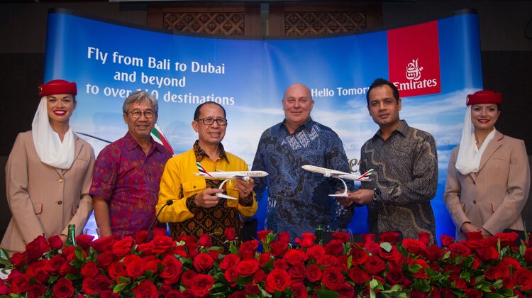 Emirates ląduje na Bali transport, turystyka/wypoczynek - 