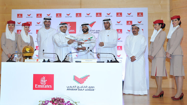 Linie Emirates podpisują wartą ponad 25 milionów złotych umowę z Arabian Gulf League