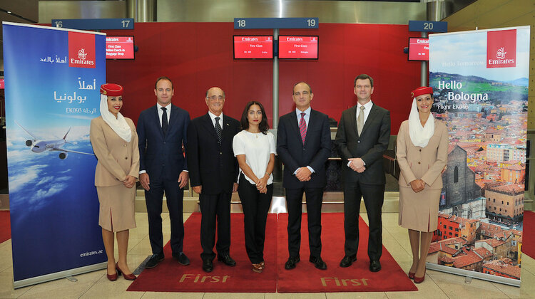 Linie Emirates otworzyły codzienne połączenie do Bolonii