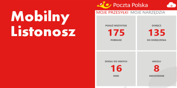 Listonosze Poczty Polskiej wyposażeni w tablety nowe produkty/usługi, technologie - Poczta Polska wprowadza nowy kanał obsługi mobilnej dla swoich klientów. Wyposażenie listonoszy i kurierów w ponad 5 tysięcy tabletów i smartfonów, a także 1500 padów do potwierdzania odbioru przesyłki w placówkach pocztowych, to nowe możliwości na zdalne świadczenie usług pocztowych, ubezpieczeniowych lub finansowych.