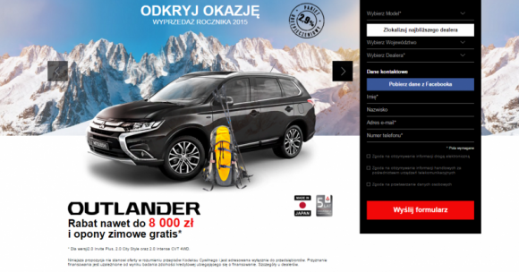 Odkryj okazje - wyprzedaż rocznika 2015! BIZNES, Motoryzacja - Pod hasłem „Odkryj okazje – wyprzedaż rocznika 2015” trwa ogólnopolska kampania reklamowa firmy Mitsubishi Motors.