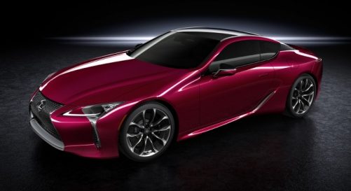 Lexus LC 500 – światowa premiera coupe na salonie motoryzacyjnym w Detroit 2016