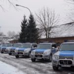 Mitsubishi Pajero wybrane przez małopolską policję