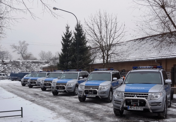 Mitsubishi Pajero wybrane przez małopolską policję