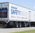 Pierwszy Samsung Safety Truck na drogach