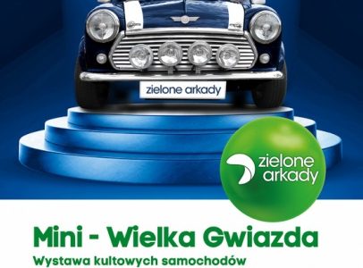 Wystawa Mini Morris’ów w Zielonych Arkadach