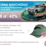 Wiosenny przegląd za 59 zł, zniżki do 42%