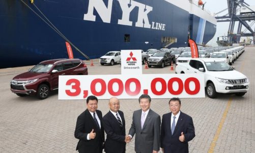 Rekord fabryki Mitsubishi – 3 miliony wyeksportowanych aut