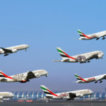 Emirates świętują zakończenie sezonu piłkarskiego – wyjątkowy lot siedmiu samolotów w barwach klubów piłkarskich
