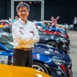 Ojciec sportowej Toyoty GT86 na spotkaniu z fanami w Anglii