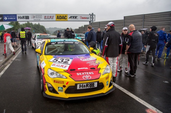 Wyścigowa Toyota GT86 CS-V3 po aktualizacji