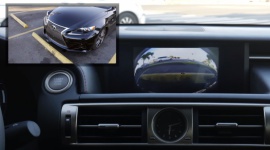Lexusy z przednią kamerą parkowania
