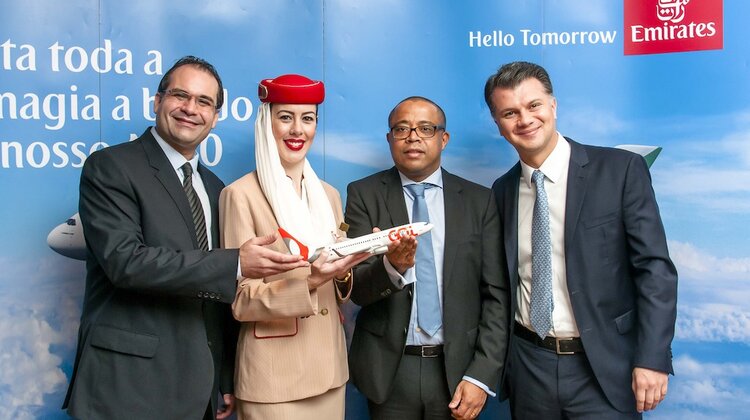 Nowe porozumienie code-share pomiędzy Emirates i GOL nowe produkty/usługi, transport - Członkowie programów Emirates Skywards i GOL Smiles będą mogli gromadzić i wymieniać mile na trasach obsługiwanych przez obu przewoźników.