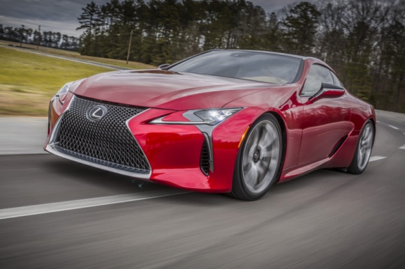 Lexus LC dostrajany na Nürburgring