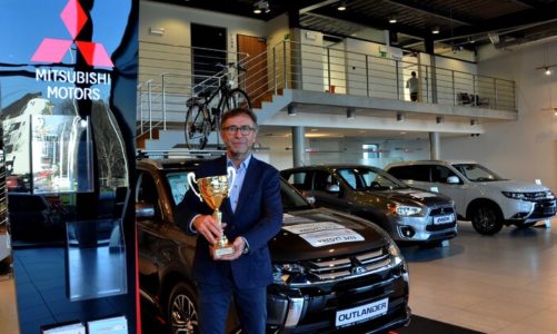 Grand Prix dla stoiska auto GT Mitsubishi Motors na Warsaw Moto Show 2016