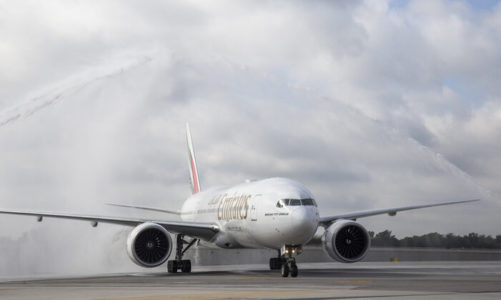 Linie Emirates lądują w Fort Lauderdale na Florydzie