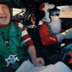 Mikołaj w Lexusie RC F GT3