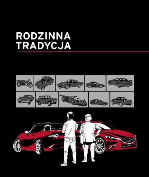 SKYACTIV Mazdy w komiksowej odsłonie LIFESTYLE, Motoryzacja - Najnowsze rozwiązania technologiczne i historia marki Mazda zaprezentowane w nietypowej publikacji – komiksie „Rodzinna tradycja”.