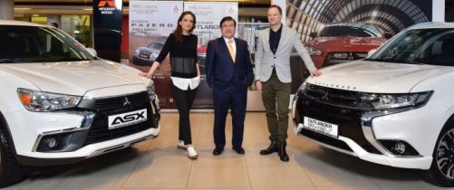 Maciej Stuhr i Anna Cieślak w nowych modelach Mitsubishi