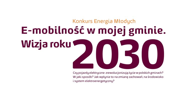 Jaka będzie przyszłość elektrycznych pojazdów? Energa zaprasza młodzież do konkursu