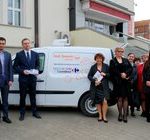 Carrefour przekazał ciężarówkę-chłodnię Bankowi Żywności w Olsztynie