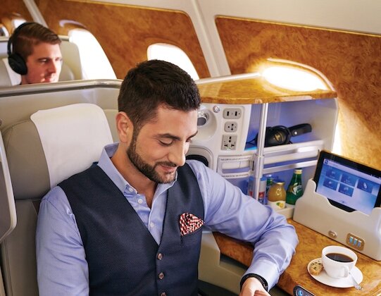 Emirates rozszerzyły ofertę darmowego Wi-Fi na pokładzie nowe produkty/usługi, technologie - 