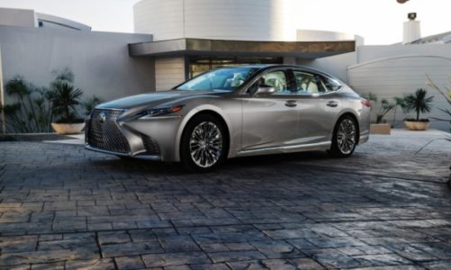 Lexus LS F w próbach drogowych