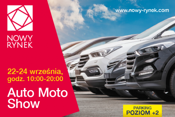 Auto Moto Show w Nowym Rynku – impreza obowiązkowa dla motofanów LIFESTYLE, Motoryzacja - Galeria Nowy Rynek w Jeleniej Górze zaprasza na drugą edycję targów Auto Moto Show, które startują już w najbliższy piątek!