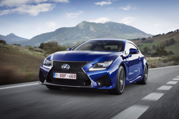 Tajemniczy Lexus RC F na Nürburgring