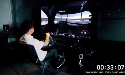 Kamui Kobayashi testuje Toyotę TS050 w Gran Turismo Sport