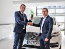 Łukasz Kubot za kierownicą nowego Volvo XC90