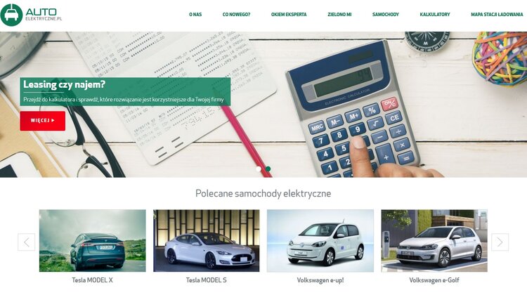 Autoelektryczne.pl – rusza nowy portal informacyjno-edukacyjny o samochodach elektrycznych