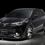 Toyota C-HR z pakietem aerodynamicznym WALD Sports Line