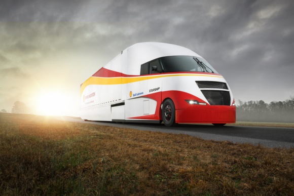 Shell oraz AirFlow Truck Company prezentują ekologiczną i ekonomiczną ciężarówk