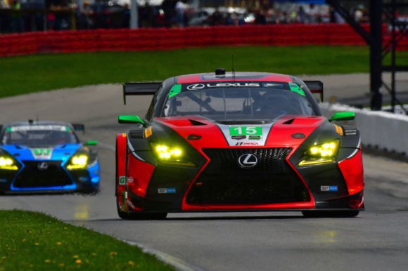 Lexus RC F GT3 triumfuje na torze w Ohio LIFESTYLE, Motoryzacja - Startujący w kategorii GT Daytona amerykańskich zawodów IMSA WeatherTech SportsCar Championship Lexus RC F GT3 zespołu 3GT Racing wywalczył w miniony weekend zwycięstwo na torze Mid-Ohio.