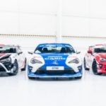 Trzy Toyoty GT86 stylizowane na słynne wyścigówki z Le Mans