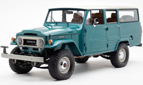 Odrestaurowany Land Cruiser FJ45LV – unikat dla kalifornijskich surferów