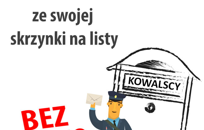 Poczta Polska na życzenie klienta dostarcza list polecony do skrzynki na listy