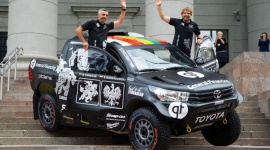 Rajd Dakar: Toyota Hilux Black Hawk V litewsko-polskiego teamu Pitlane