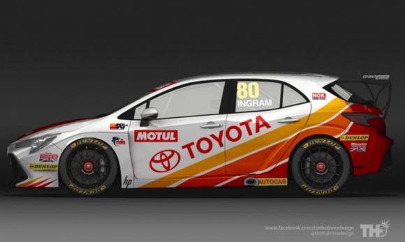 Nowa Toyota Corolla BTCC w legendarnych barwach Castrol