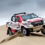 Fernando Alonso przetestuje dakarową Toyotę Hilux w RPA