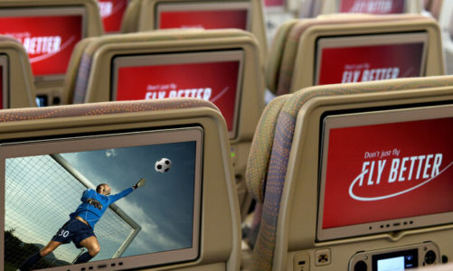 Linie Emirates stworzą „podniebny stadion”, udostępniając transmisję na żywo z finału tegorocznej Ligi Europy i Ligi Mistrzów