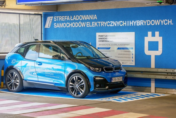 Elektromobilność w Galerii Krakowskiej