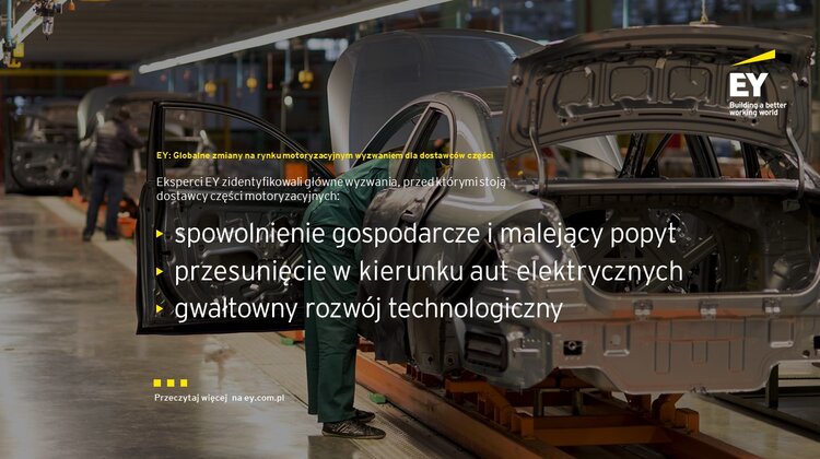 EY: Globalne zmiany na rynku motoryzacyjnym wyzwaniem dla dostawców części transport, ekonomia/biznes/finanse - 