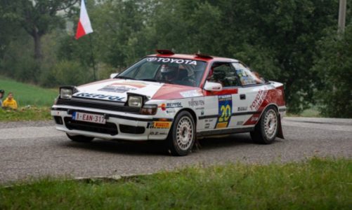 Historyczne Toyoty w Rally Legend w San Marino