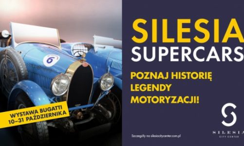 Do Silesia City Center w Katowicach nadjeżdżają historyczne Bugatti