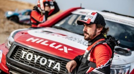 Pierwszy sukces Fernando Alonso w Toyocie Hilux przed Rajdem Dakar