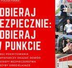 Poczta Polska zaleca korzystanie z usługi Odbiór w Punkcie. To wygodna i bezpieczna metoda odebrania przesyłki