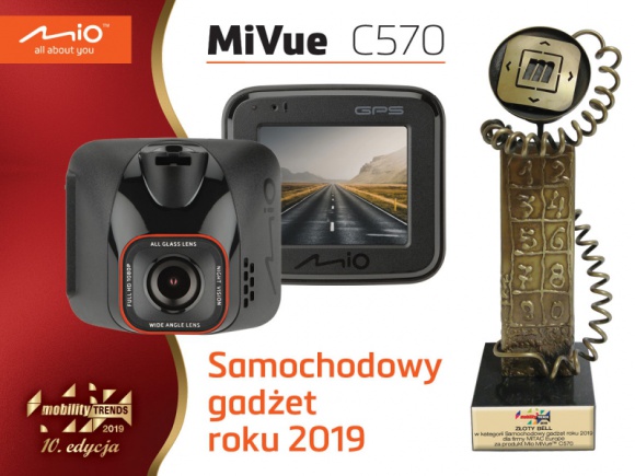 Mio MiVue C570 samochodowym gadżetem roku 2019